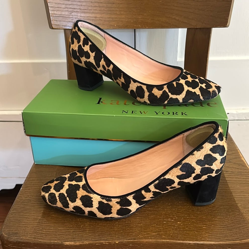 Kate Spade New York - Serene - Leopard Print w Original Box - 8